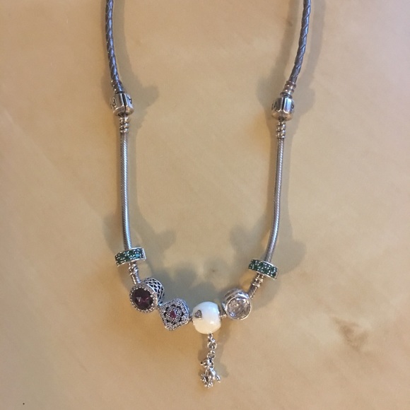 PANDORA 🌺 Beautiful 🌺 Purple Crystal Charm - Picture 5 of 8